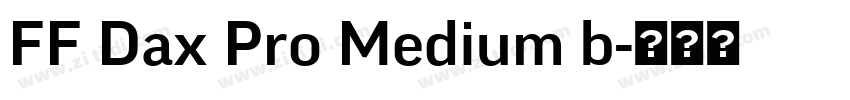 FF Dax Pro Medium b字体转换